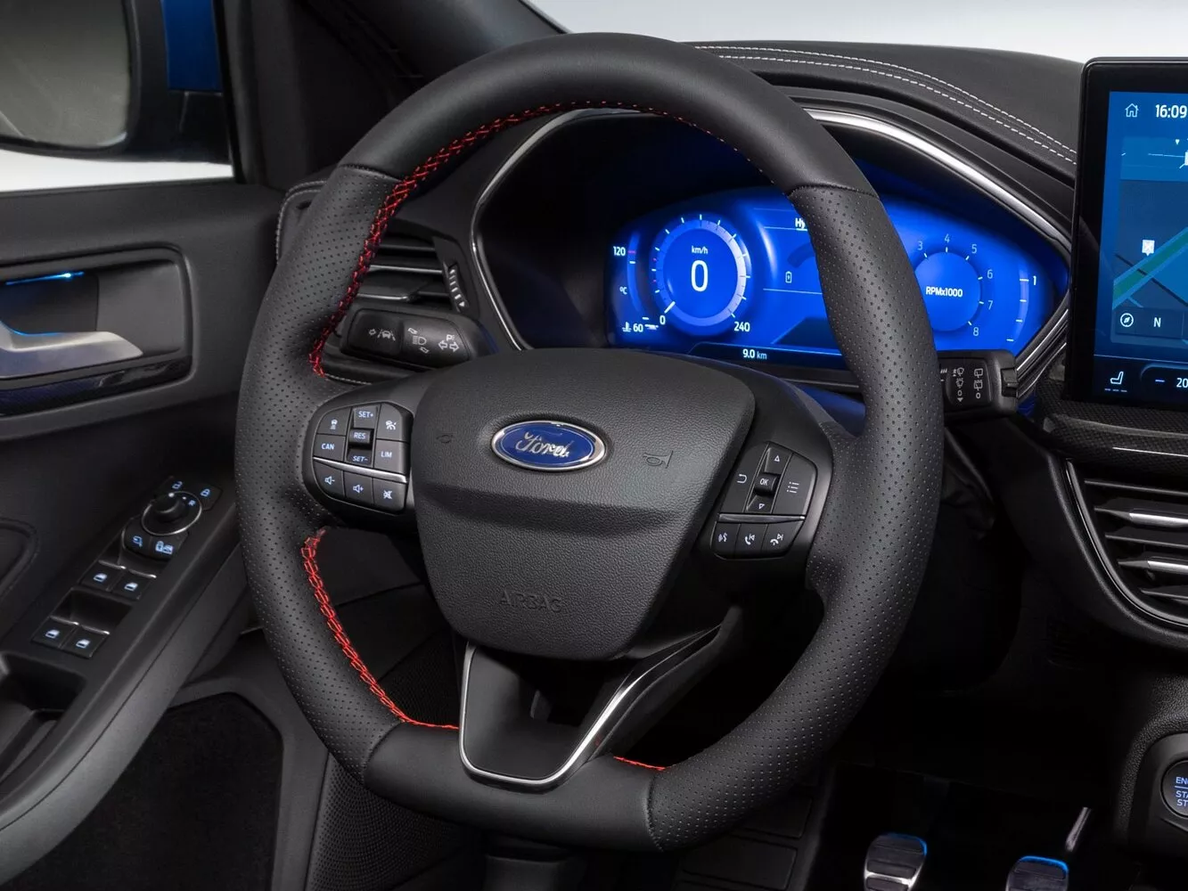 Фото рулевого колеса Ford Focus  IV Рестайлинг 2021 -  2024 
                                            