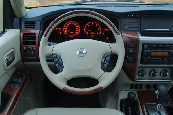 Фото рулевого колеса Nissan Patrol  V (Y61) Рестайлинг 2004 -  2024 
                                            