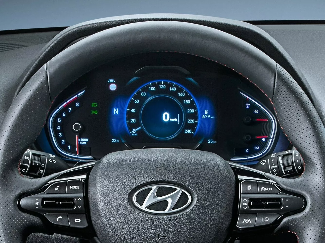 Фото приборной панели Hyundai i30 N Fastback I Рестайлинг 2020 -  2024 
                                            