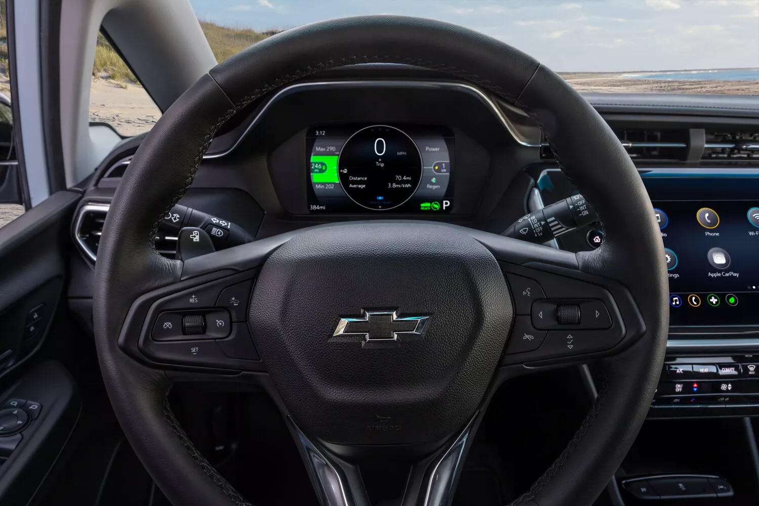 Фото приборной панели Chevrolet Bolt  I Рестайлинг 2021 -  2024 
                                            