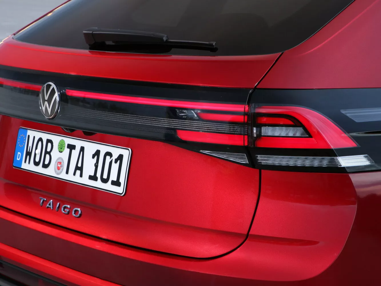 Фото задних фонорей Volkswagen Taigo   2021 -  2024 
                                            