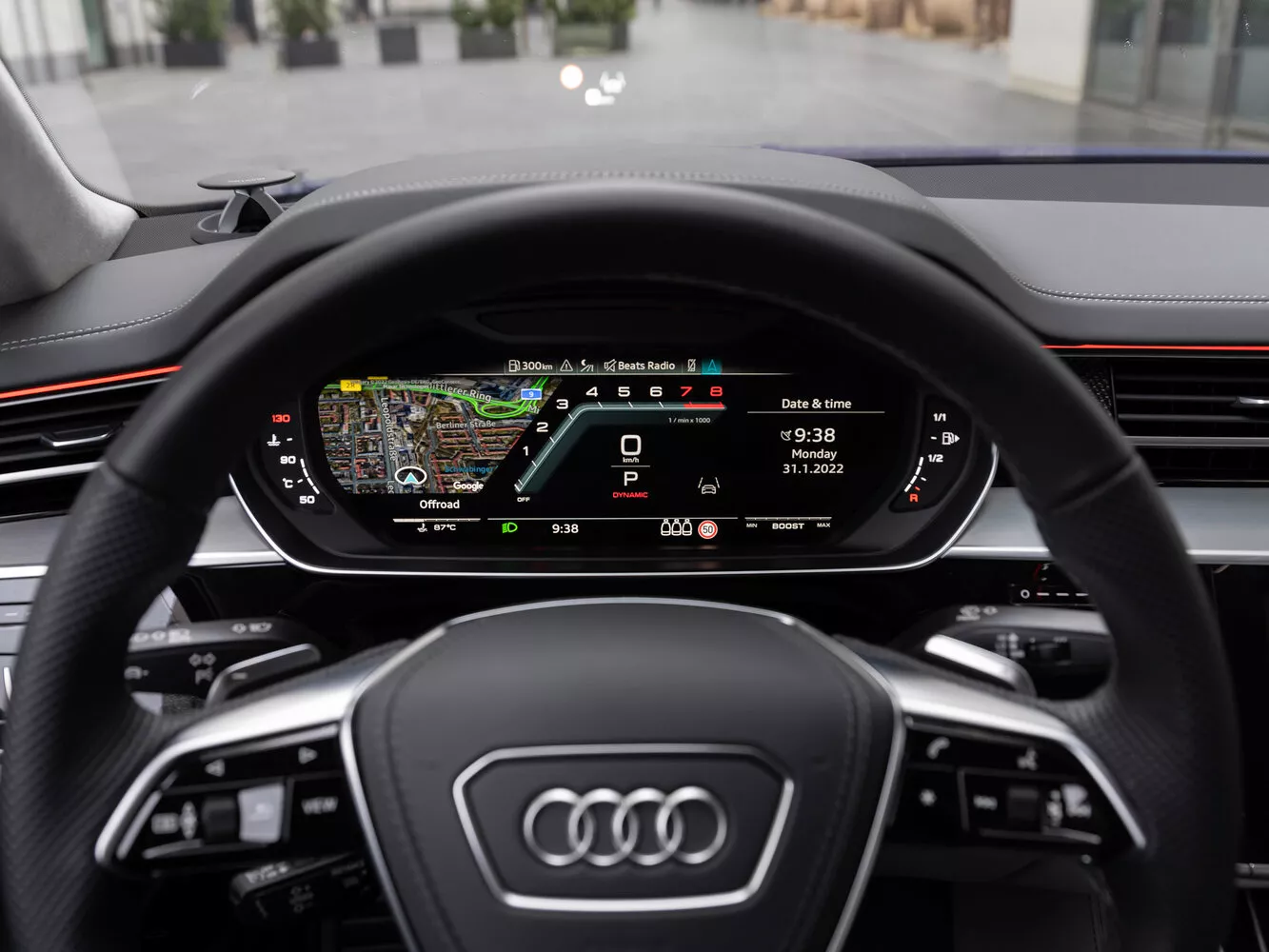 Фото приборной панели Audi S8  IV (D5) Рестайлинг 2021 -  2024 
                                            