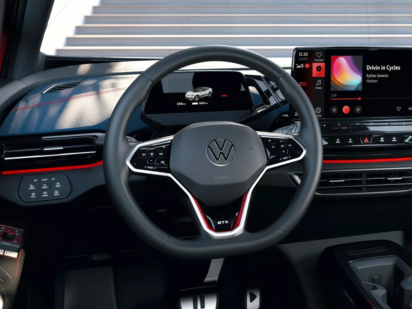 Фото рулевого колеса Volkswagen ID.5   2021 -  2024 
                                            