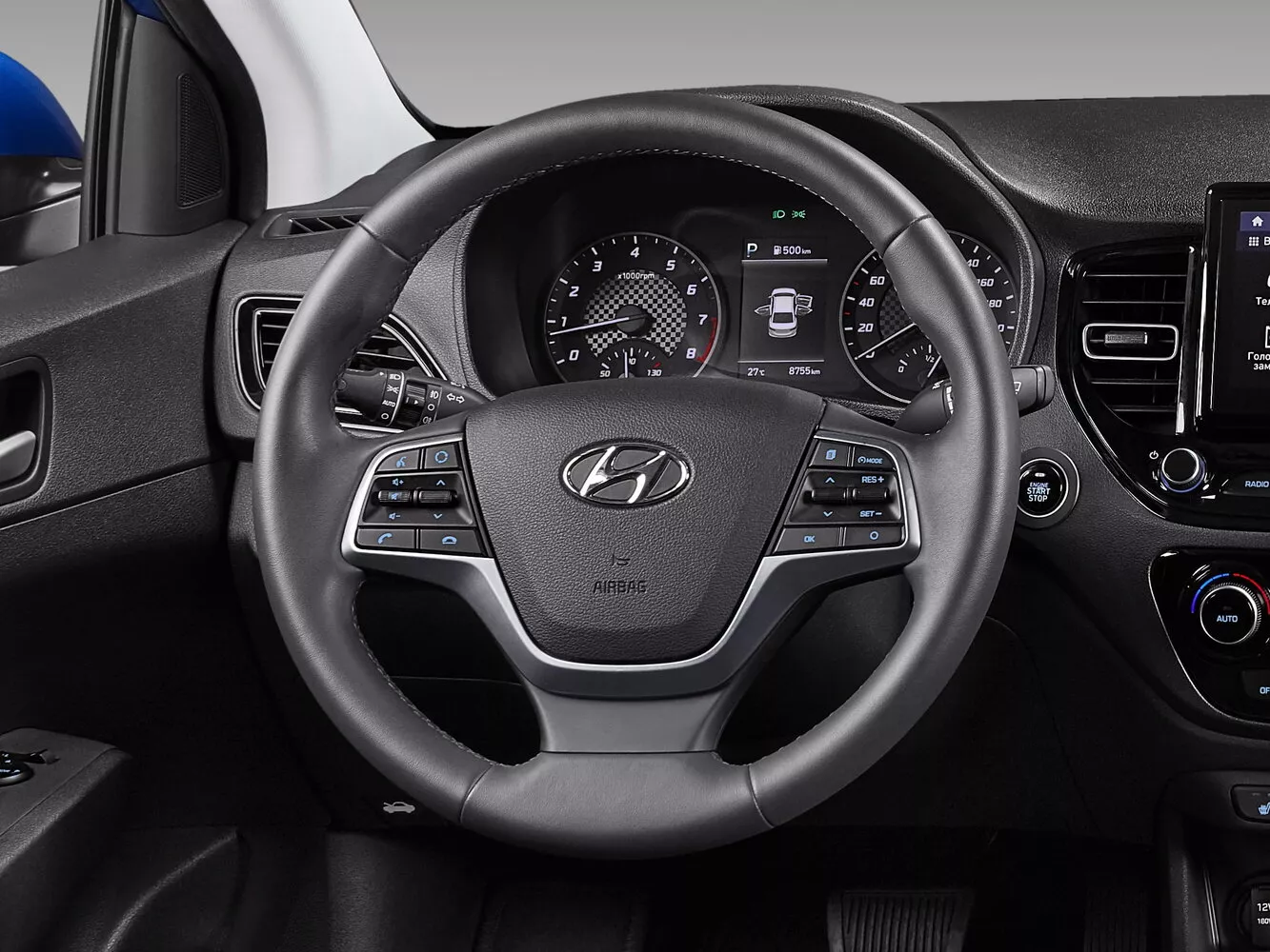 Фото рулевого колеса Hyundai Accent  V Рестайлинг 2020 -  2024 
                                            