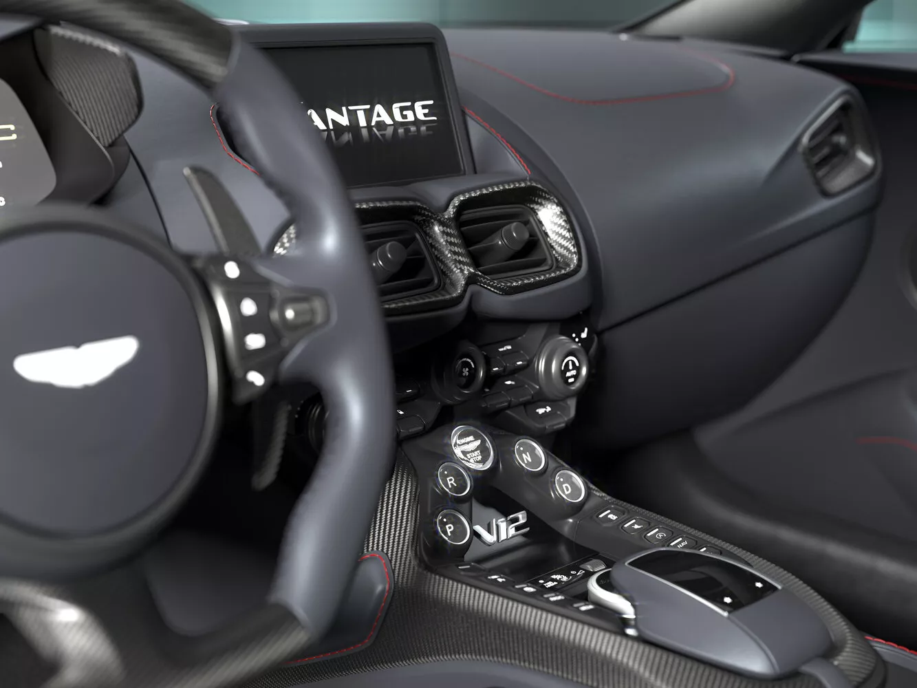 Фото коробки передач Aston Martin V12 Vantage  II 2020 -  2024 
                                            