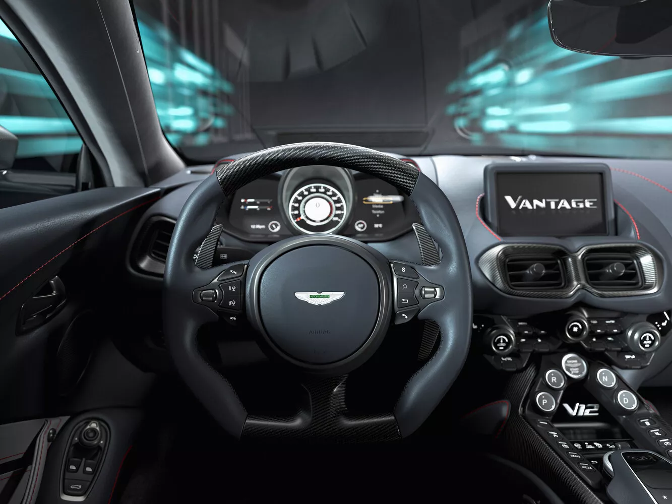 Фото рулевого колеса Aston Martin V12 Vantage  II 2020 -  2024 
                                            