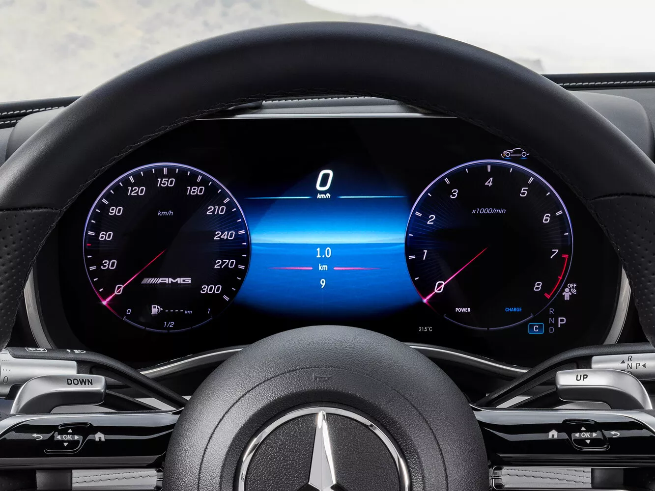 Фото приборной панели Mercedes-Benz SL-Класс AMG SL 43 IV (R232) 2021 -  2024 
                                            