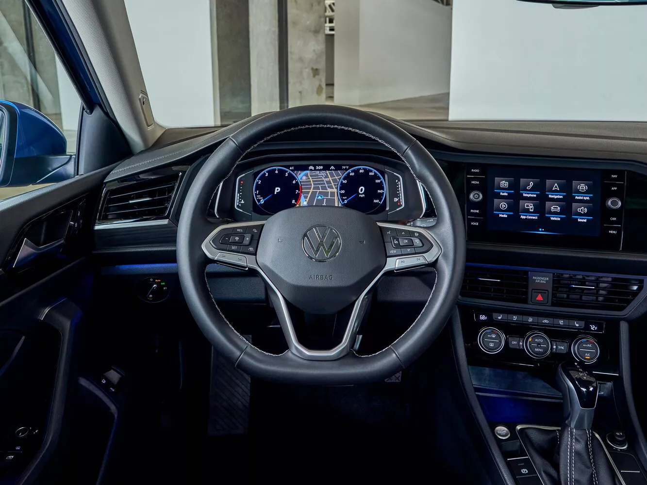 Фото рулевого колеса Volkswagen Jetta  VII Рестайлинг 2021 -  2024 
                                            