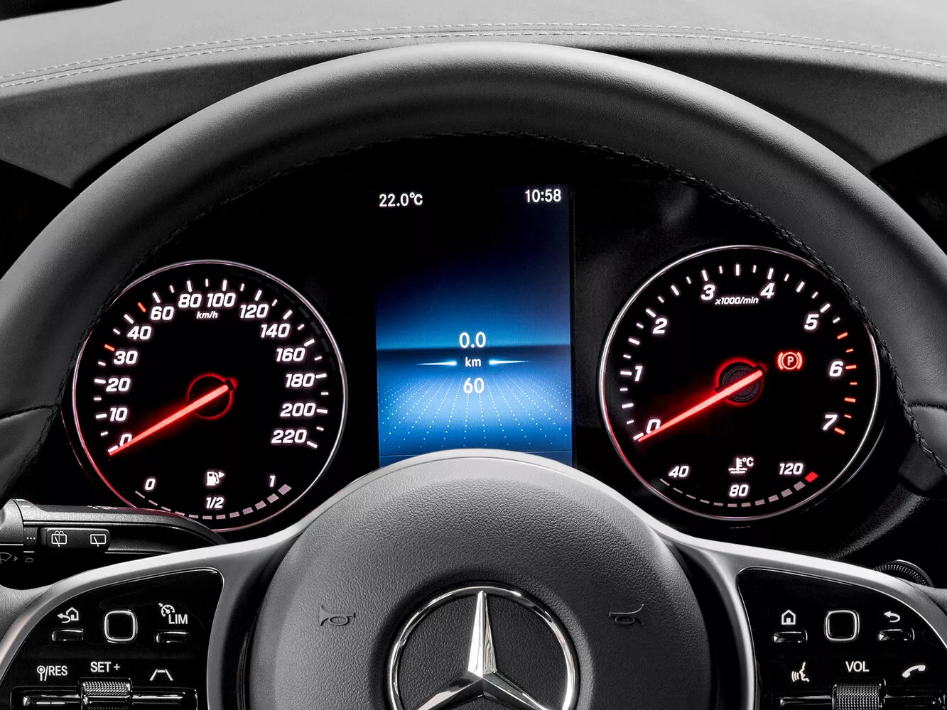 Фото приборной панели Mercedes-Benz T-Класс   2022 -  2024 
                                            