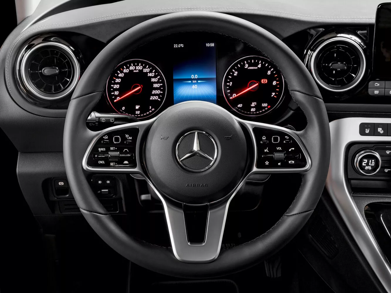 Фото рулевого колеса Mercedes-Benz T-Класс   2022 -  2024 
                                            