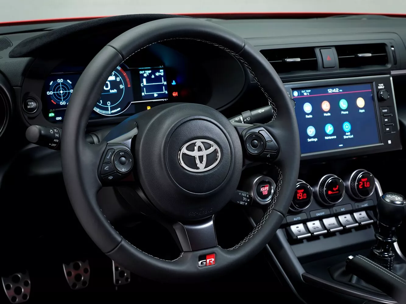 Фото рулевого колеса Toyota GR86   2021 -  2024 
                                            