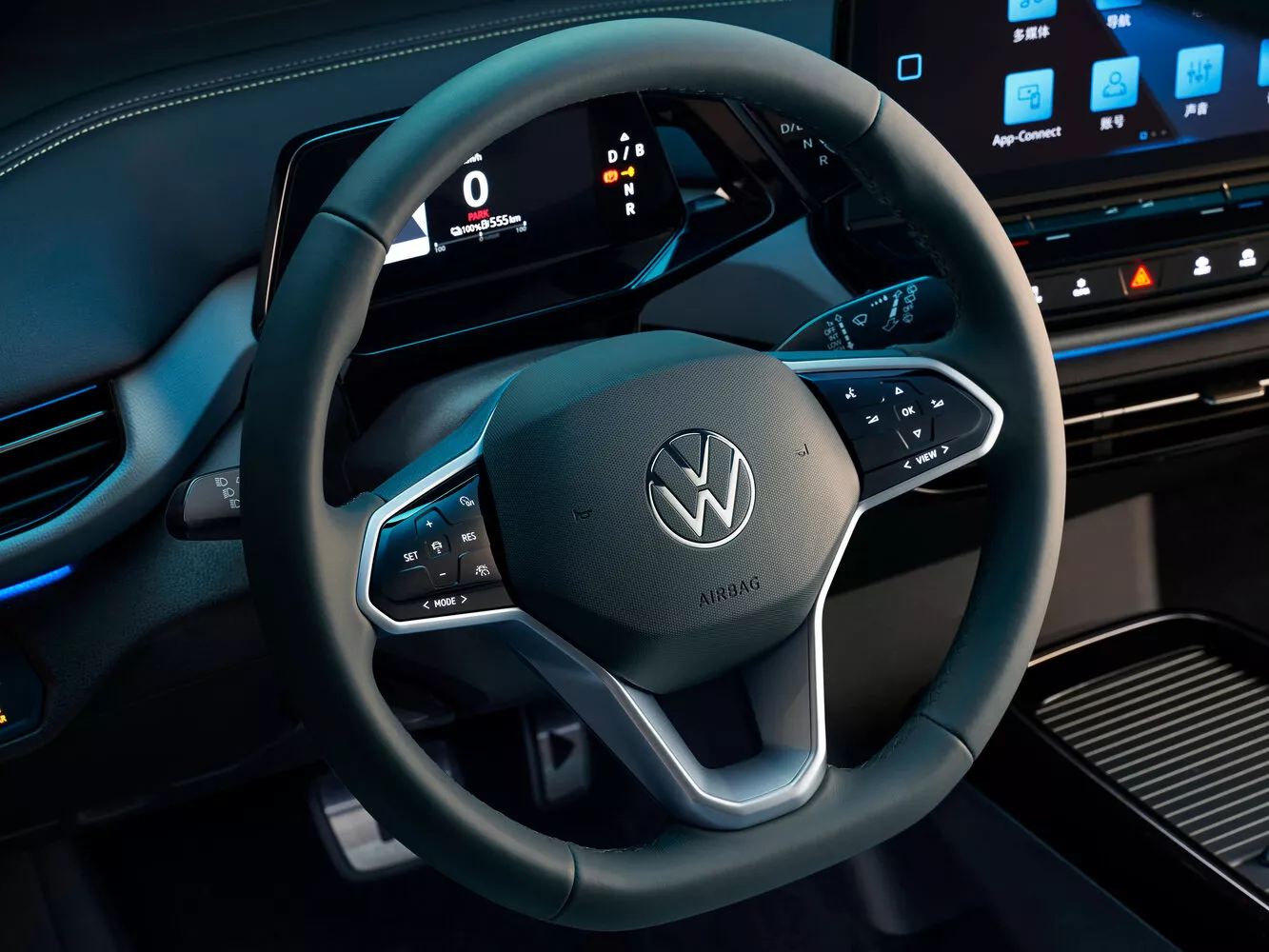 Фото рулевого колеса Volkswagen ID.4 X  2020 -  2024 
                                            