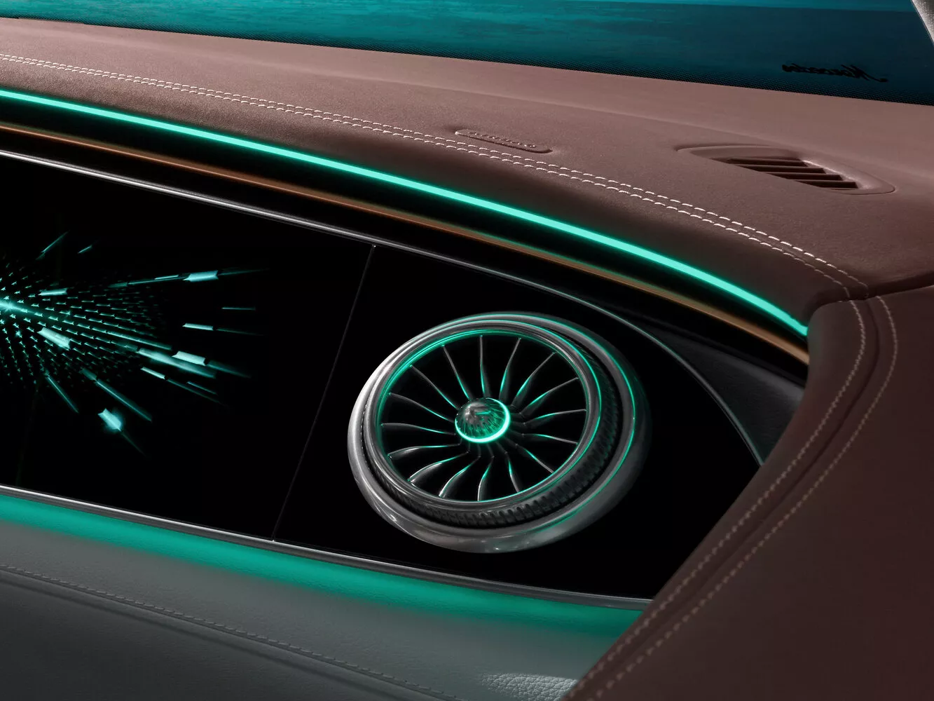Фото интерьера Mercedes-Benz EQE SUV   2022 -  2024 
                                            
