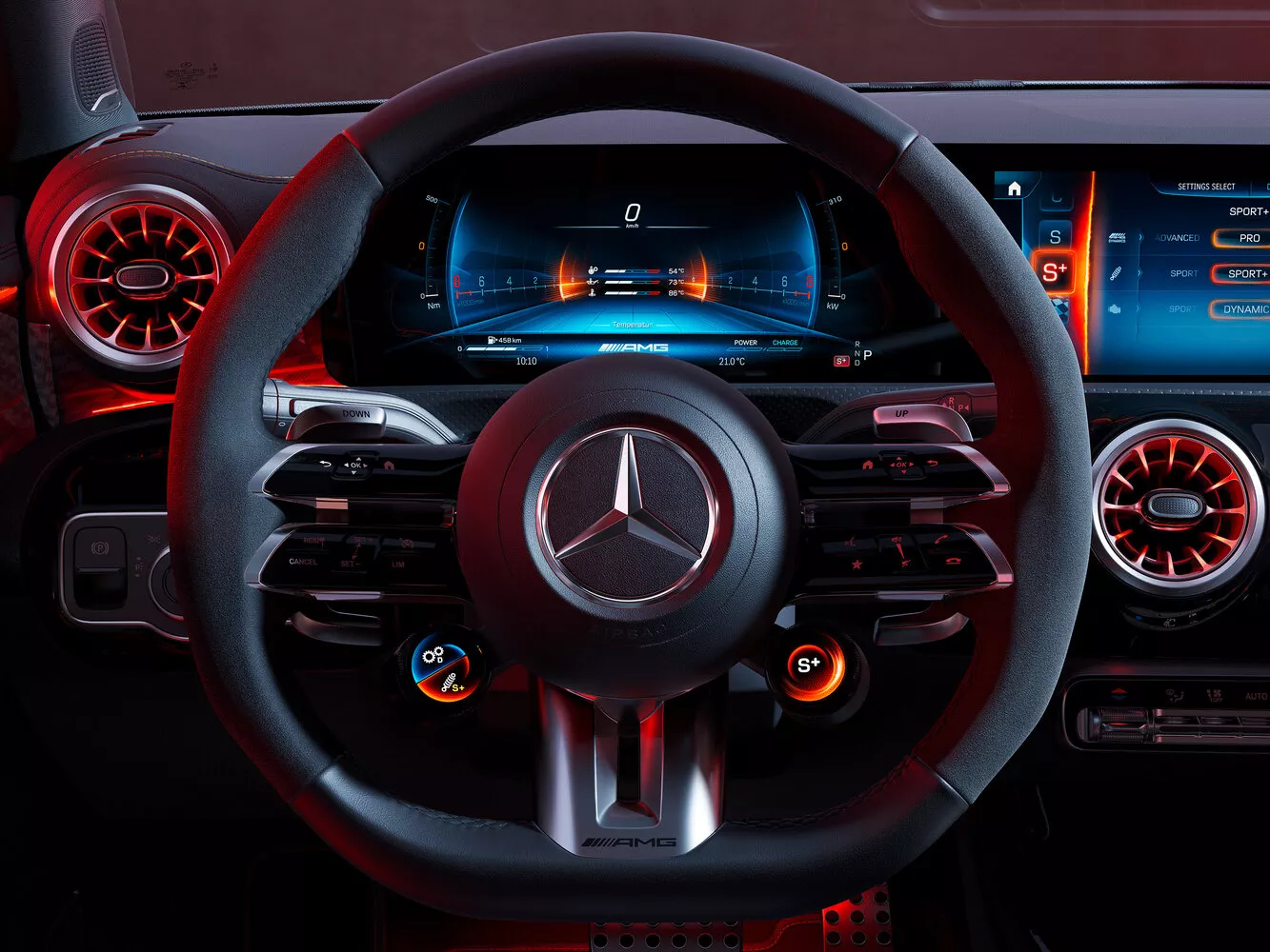 Фото рулевого колеса Mercedes-Benz A-Класс AMG  II (W177) Рестайлинг 2022 -  2024 
                                            