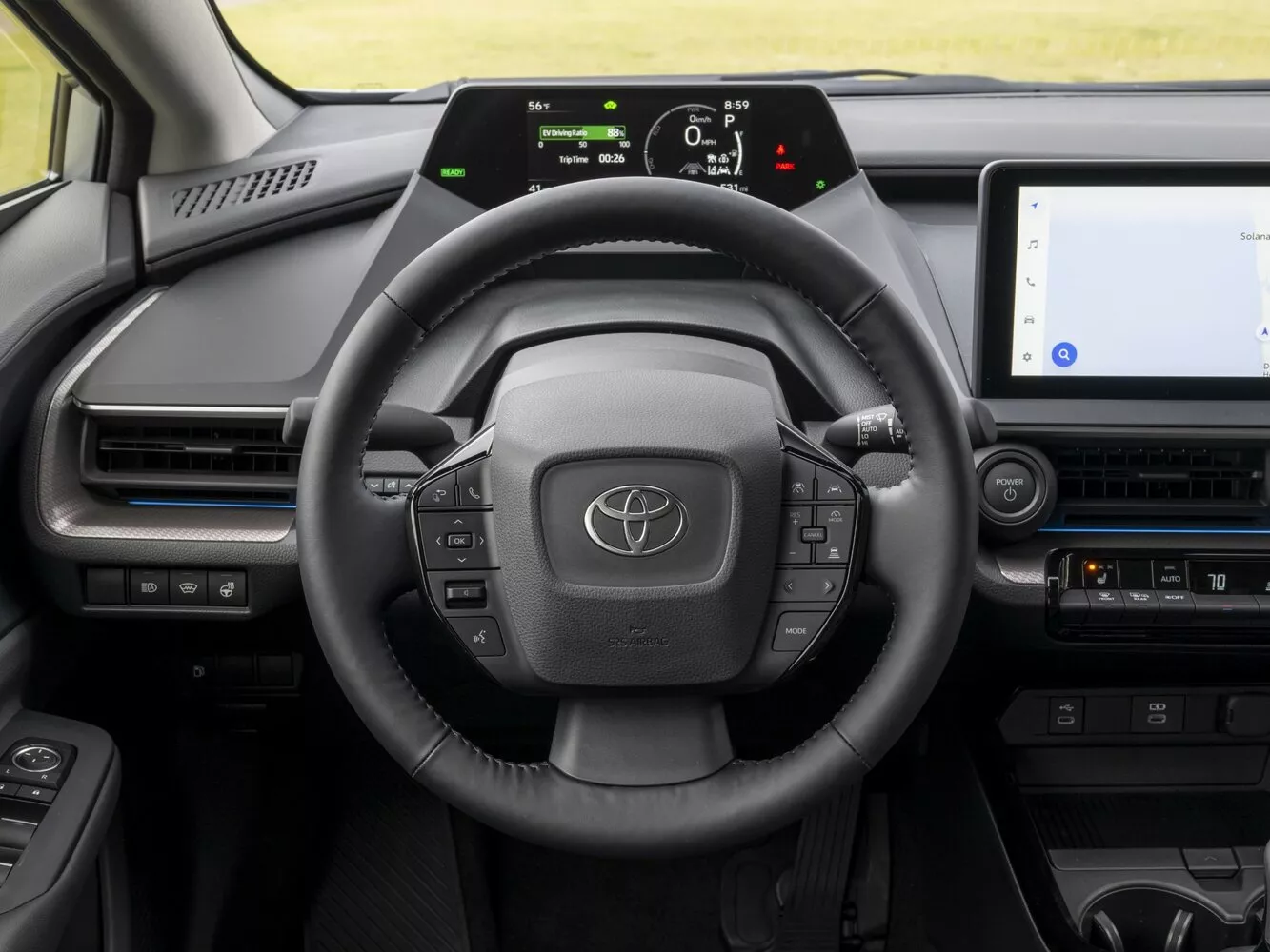 Фото рулевого колеса Toyota Prius  V (XW60) 2023 -  2024 
                                            