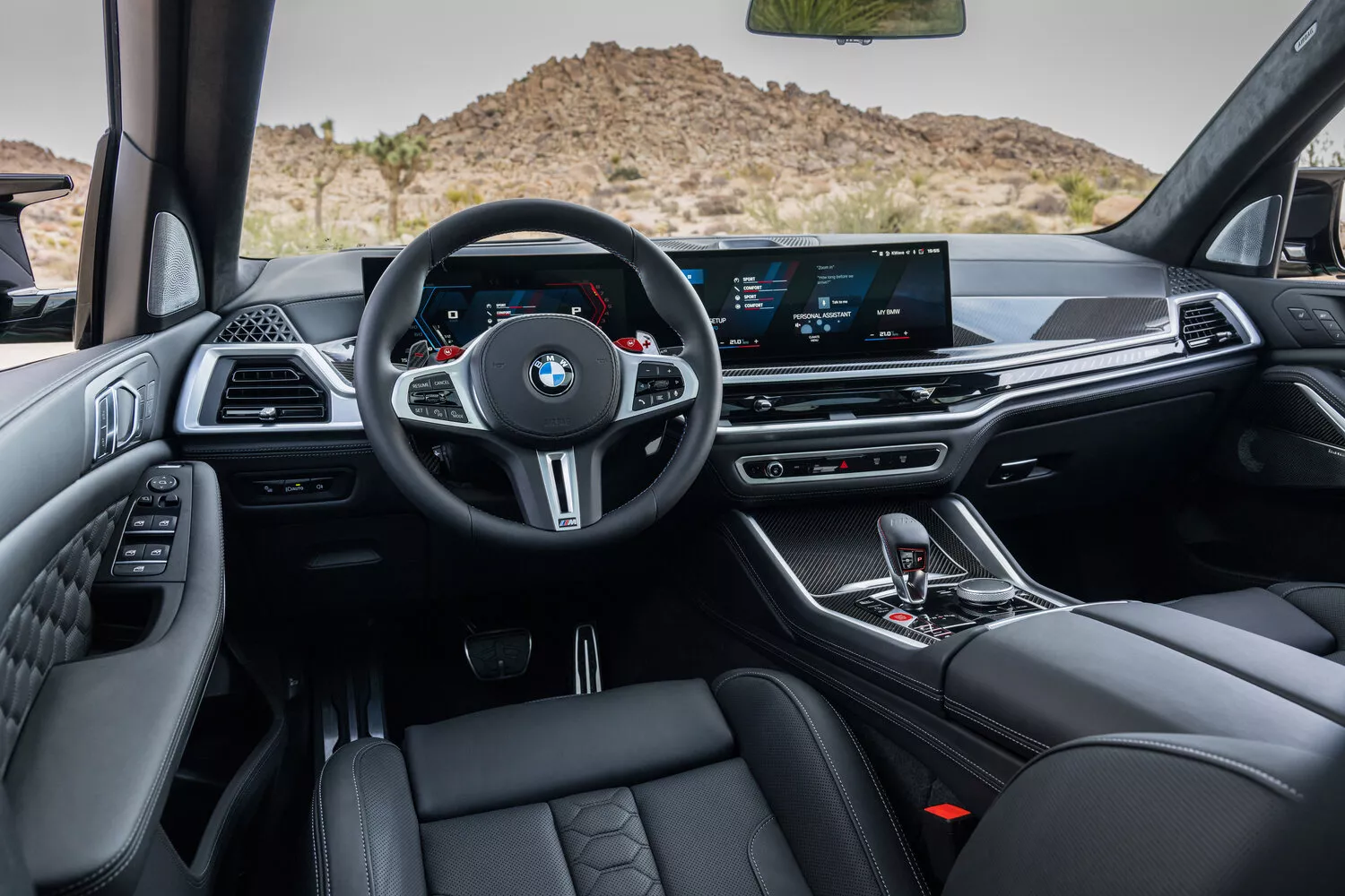 Фото места водителя BMW X5 M  III (F95) Рестайлинг 2023 -  2024 
                                            