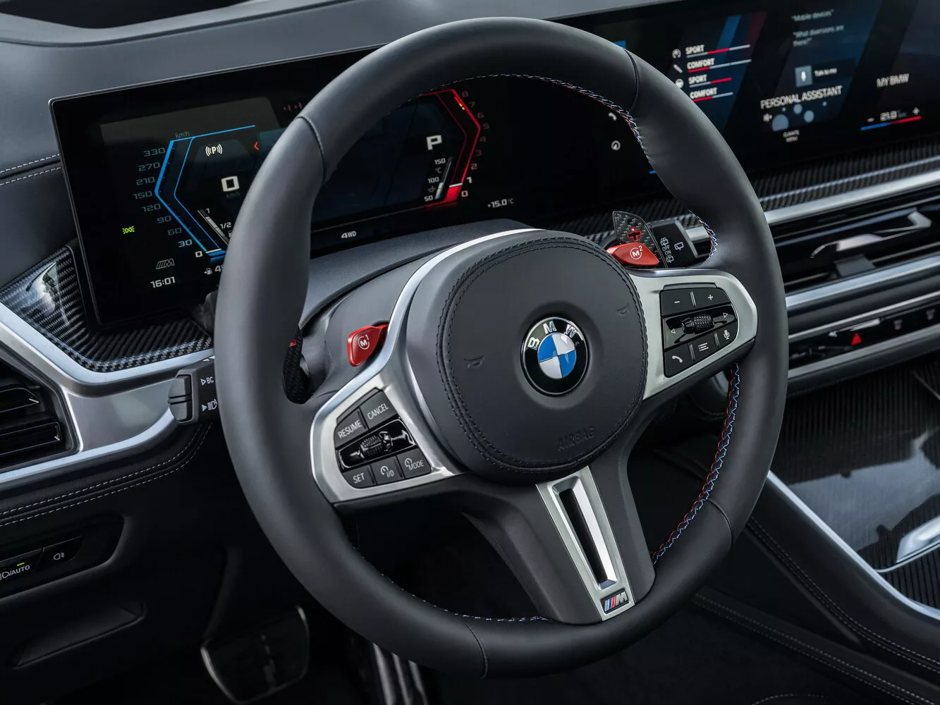 Фото рулевого колеса BMW X5 M  III (F95) Рестайлинг 2023 -  2024 
                                            