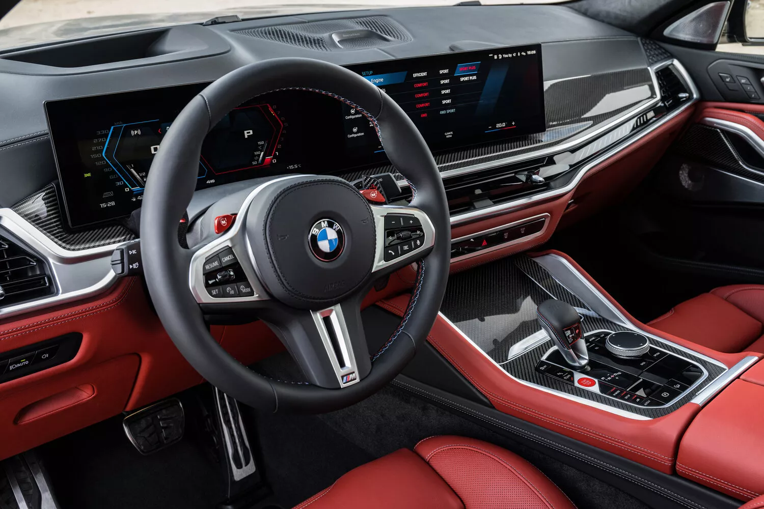 Фото места водителя BMW X6 M  III (F96) Рестайлинг 2023 -  2024 
                                            