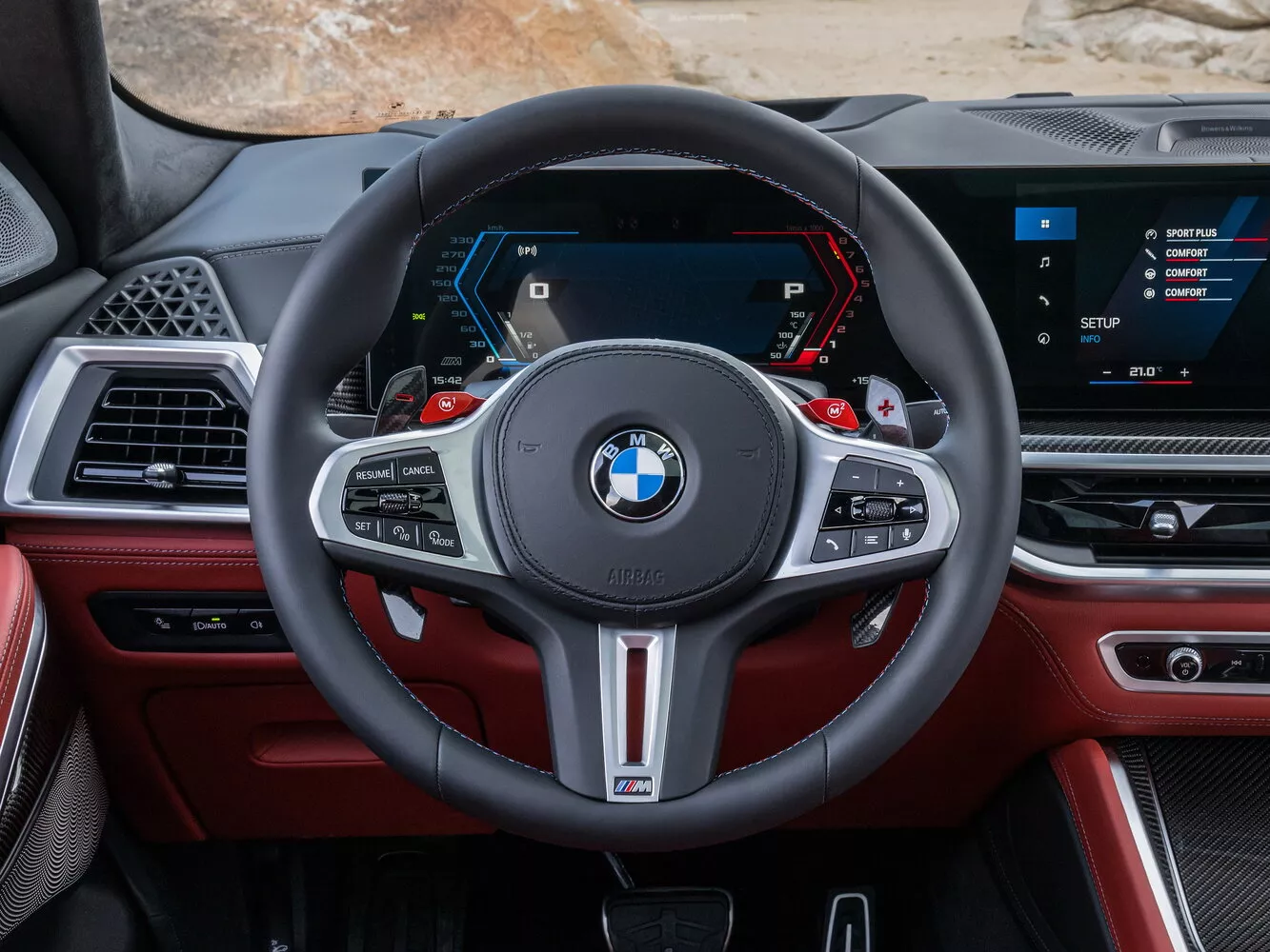 Фото рулевого колеса BMW X6 M  III (F96) Рестайлинг 2023 -  2024 
                                            