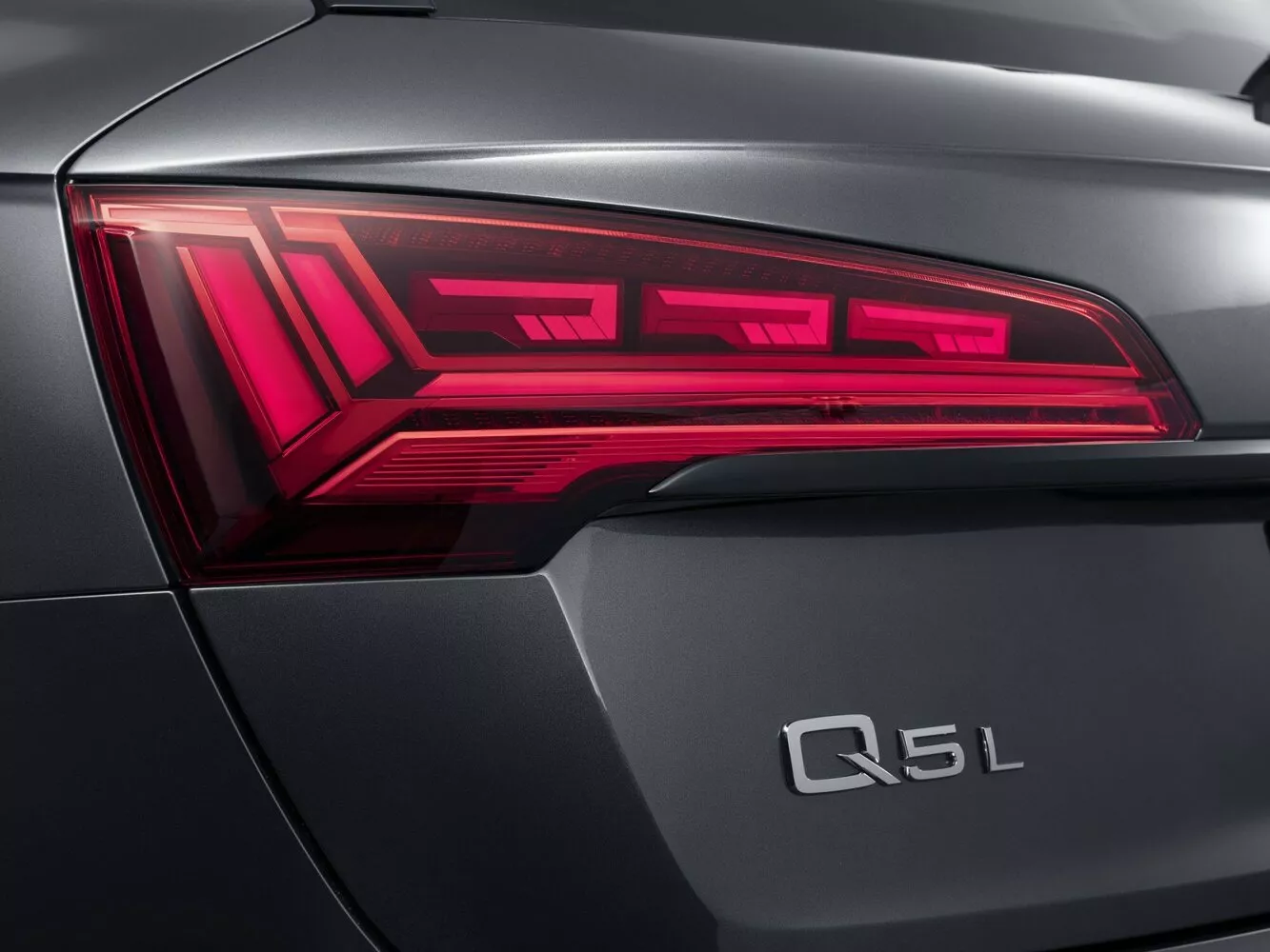 Фото задних фонорей Audi Q5 L II (FY) Рестайлинг 2020 -  2024 
                                            